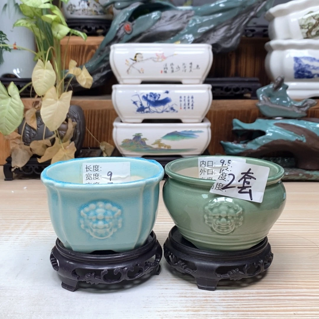 花盆紫砂陶瓷艺术花盆陶瓷