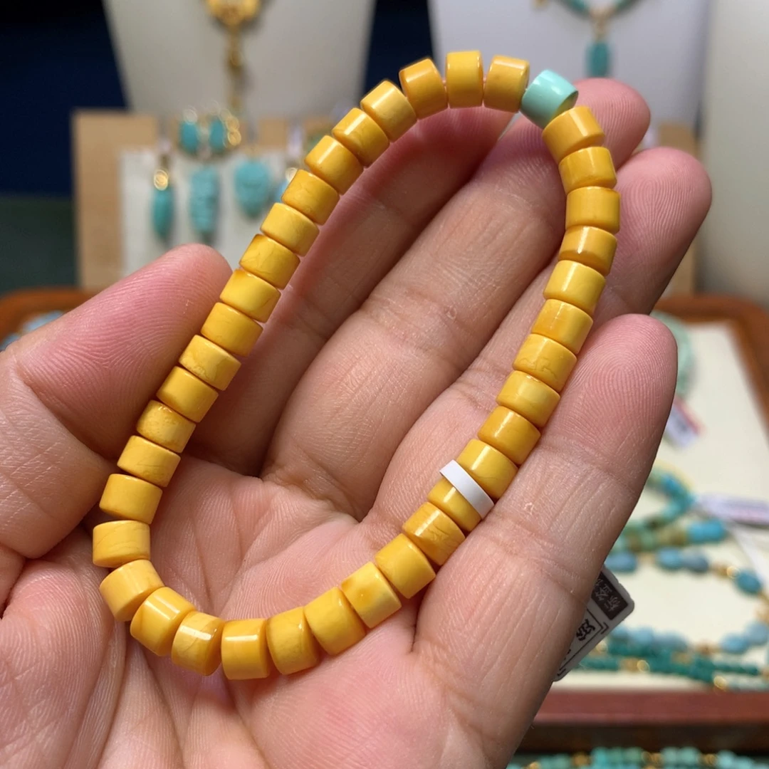 裸石琥珀未镶嵌单圈6mm