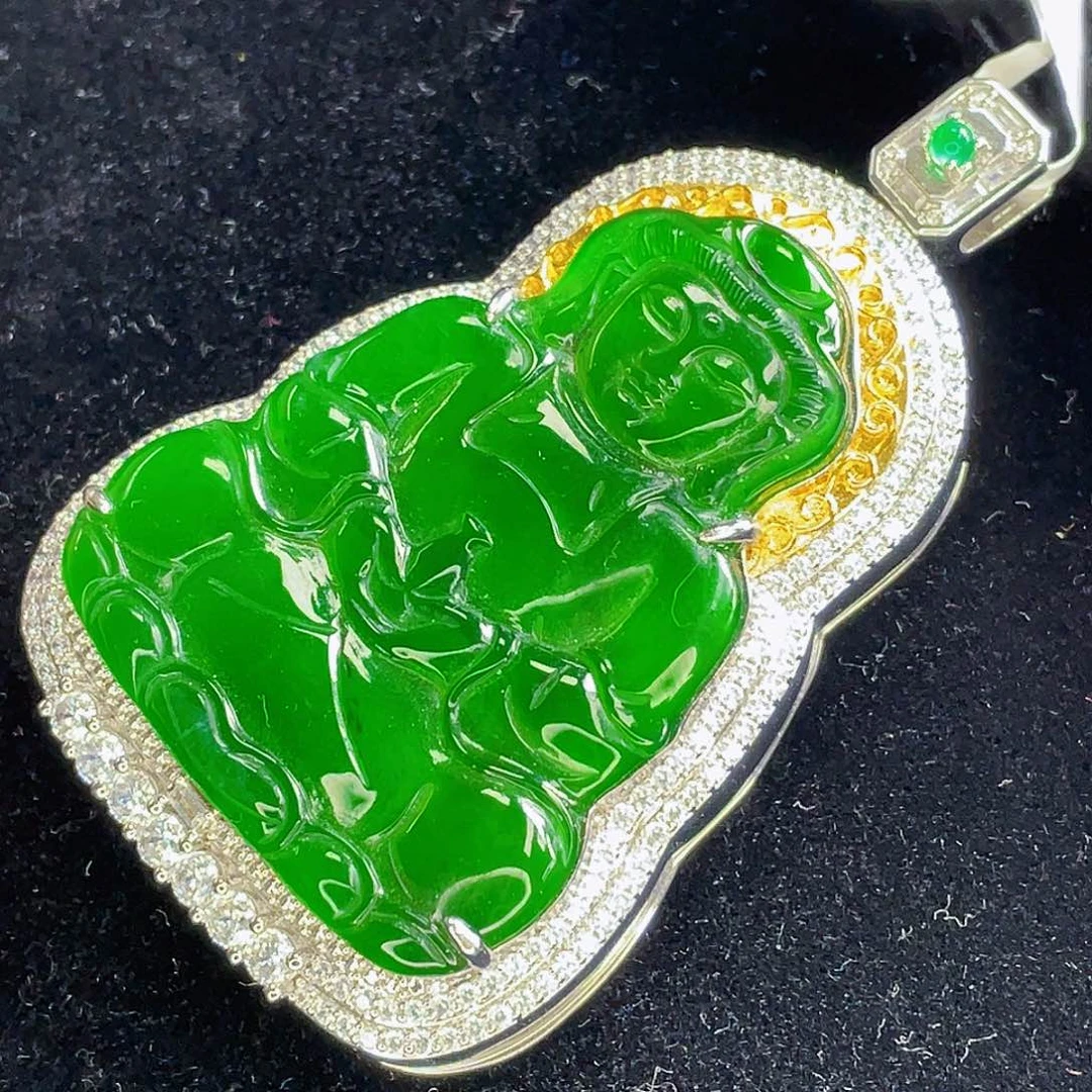 翡翠吊坠(不含链)未镶嵌