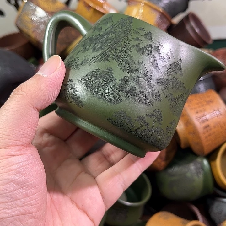 茶杯紫砂全手工紫砂主人杯