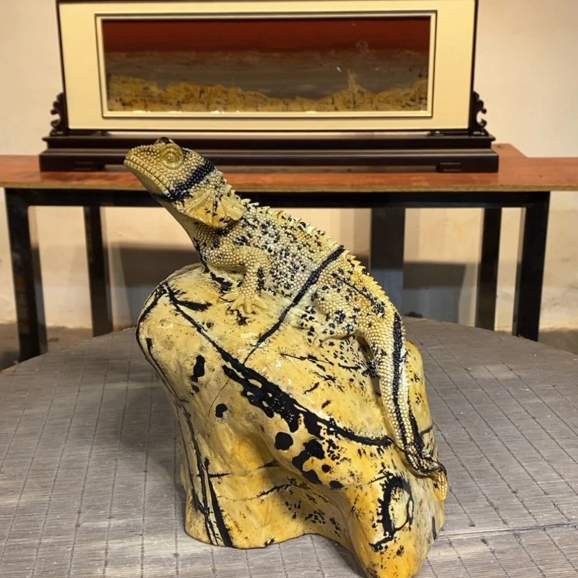 【闪购商品】广西国画石草花石