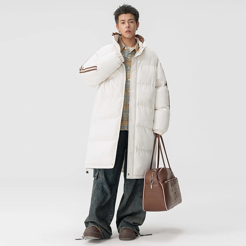【ZCKL】冬季新款中长款棉服爆款加厚男款保暖宽松时尚