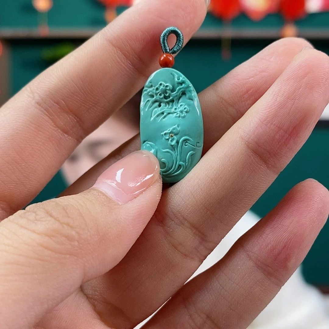 绿松石珠宝奇石未镶嵌