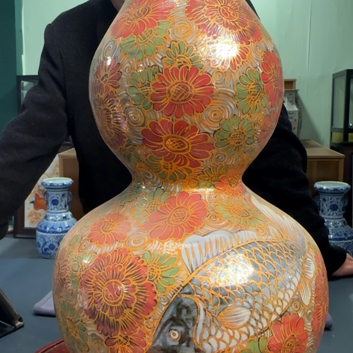 摆件陶景德镇陶瓷陶瓷摆件