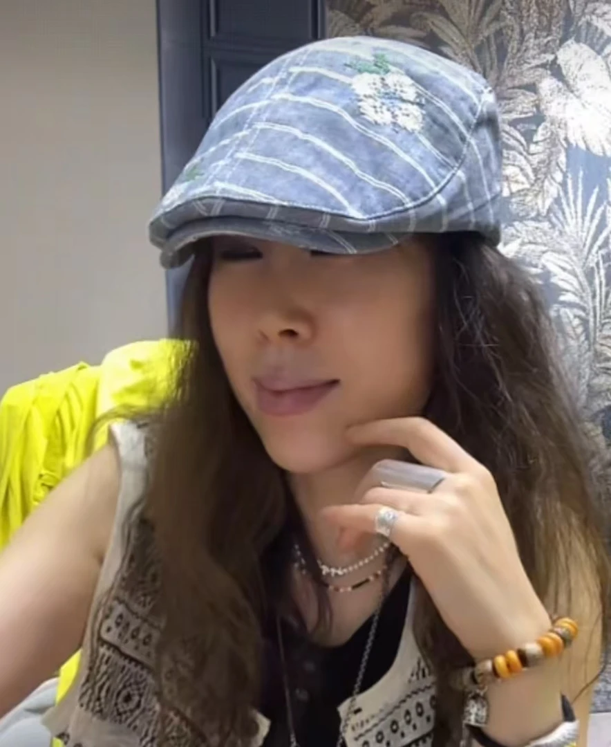 绣花条纹前进帽  新款 时尚休闲个性小众酷帅风帽子