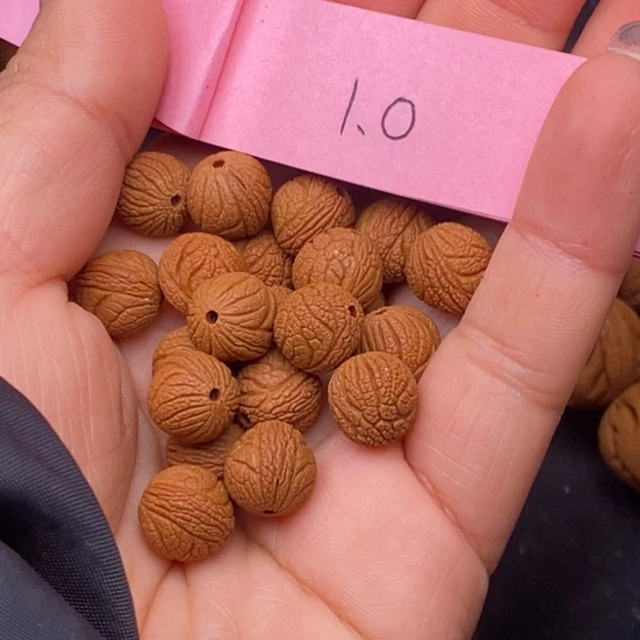秦岭龙纹桃核21颗