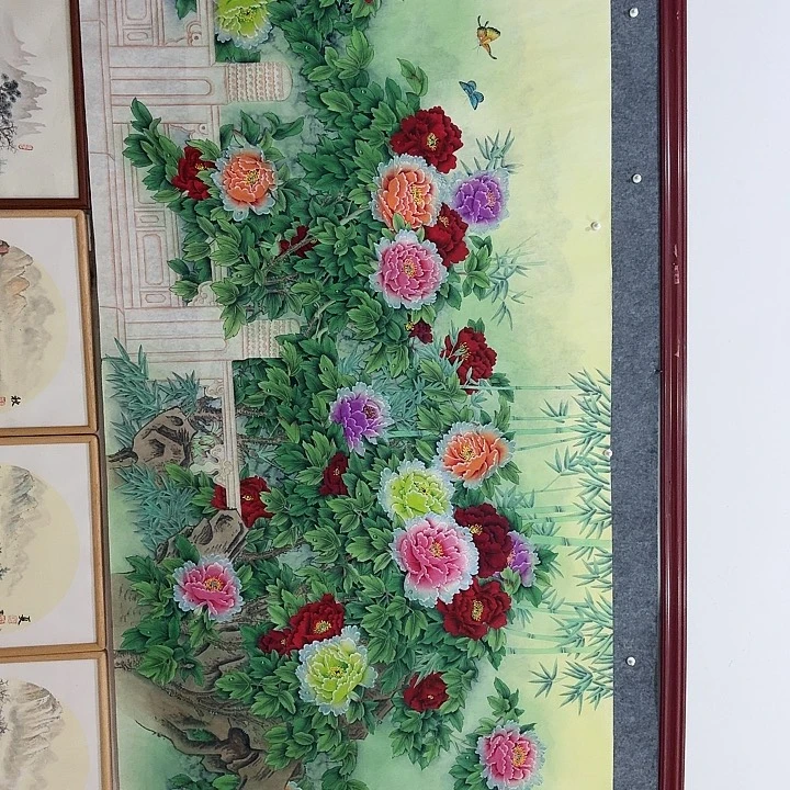 国画手绘国画富贵吉祥