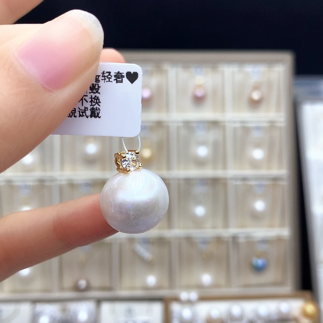 淡水珍珠合金颈饰