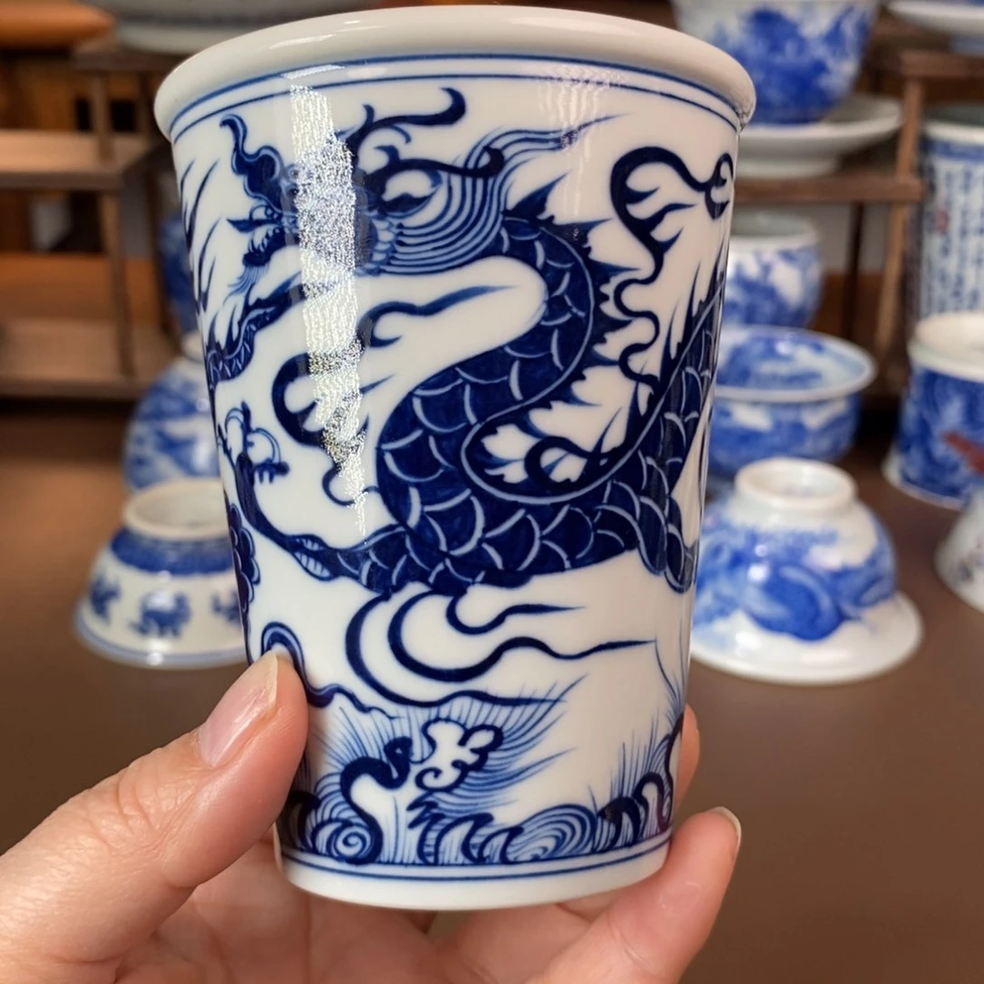 景德镇陶瓷手工手绘