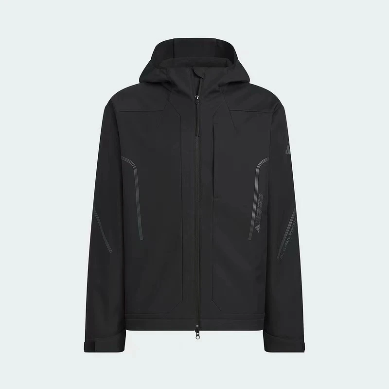 ADIDAS/阿迪达斯adidas春男士拒水防泼运动连帽夹克外套 JZ1149