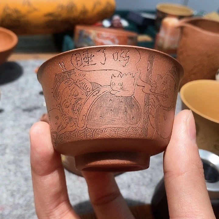 紫砂茶壶宜兴紫砂杯