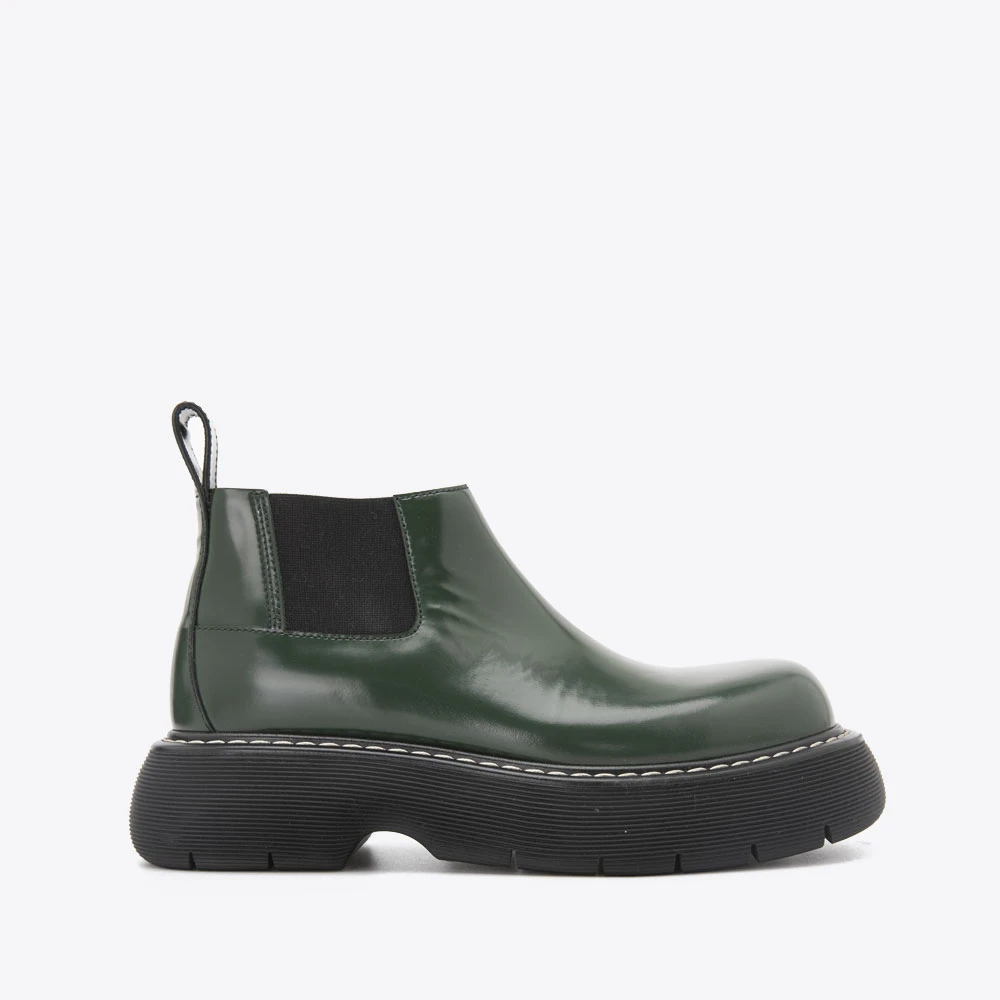 BOTTEGA VENETA葆蝶家BV牛皮厚底短靴男靴子皮靴679499V10T03381