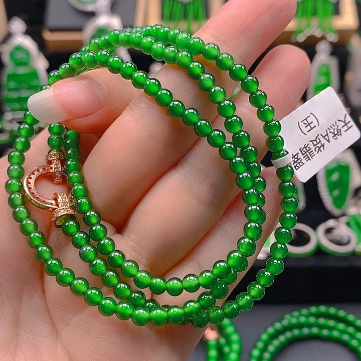 翡翠未镶嵌颈饰255668