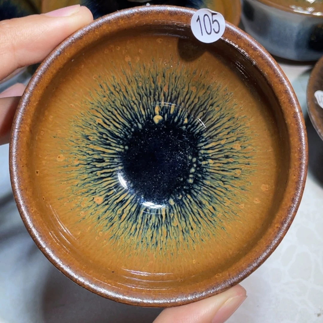 茶盏龙窑柴烧建盏105