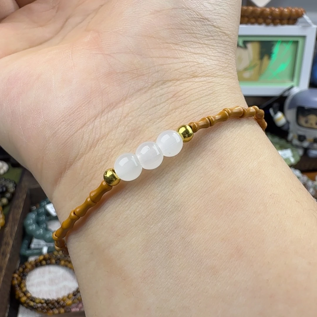 橄榄核手串/手链核尖竹节