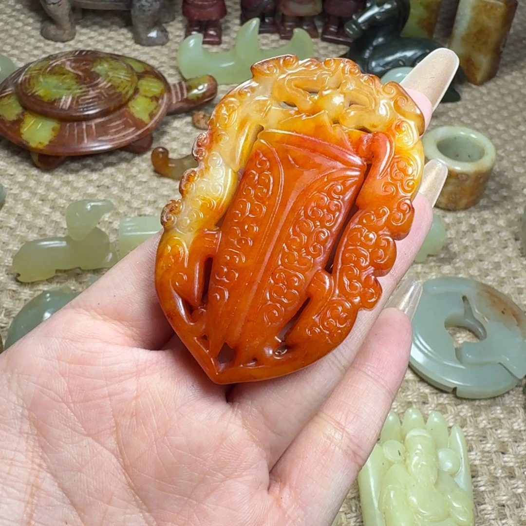 吊坠白玉菩提挂件