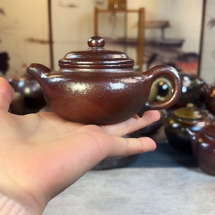 壶柴烧紫砂壶仿古