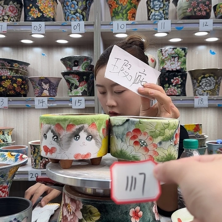 花盆紫砂瑕疵瑕疵1117