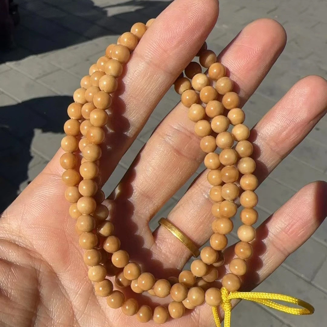 龙脊菩提6mm左右圆珠有钥匙孔有缩尺