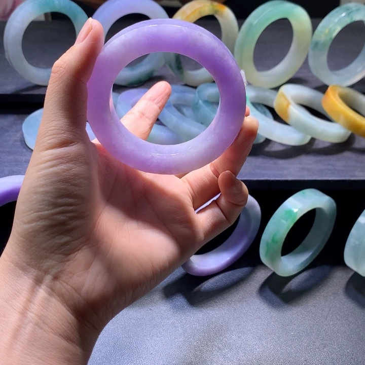 定制翡翠翡翠手镯未镶嵌