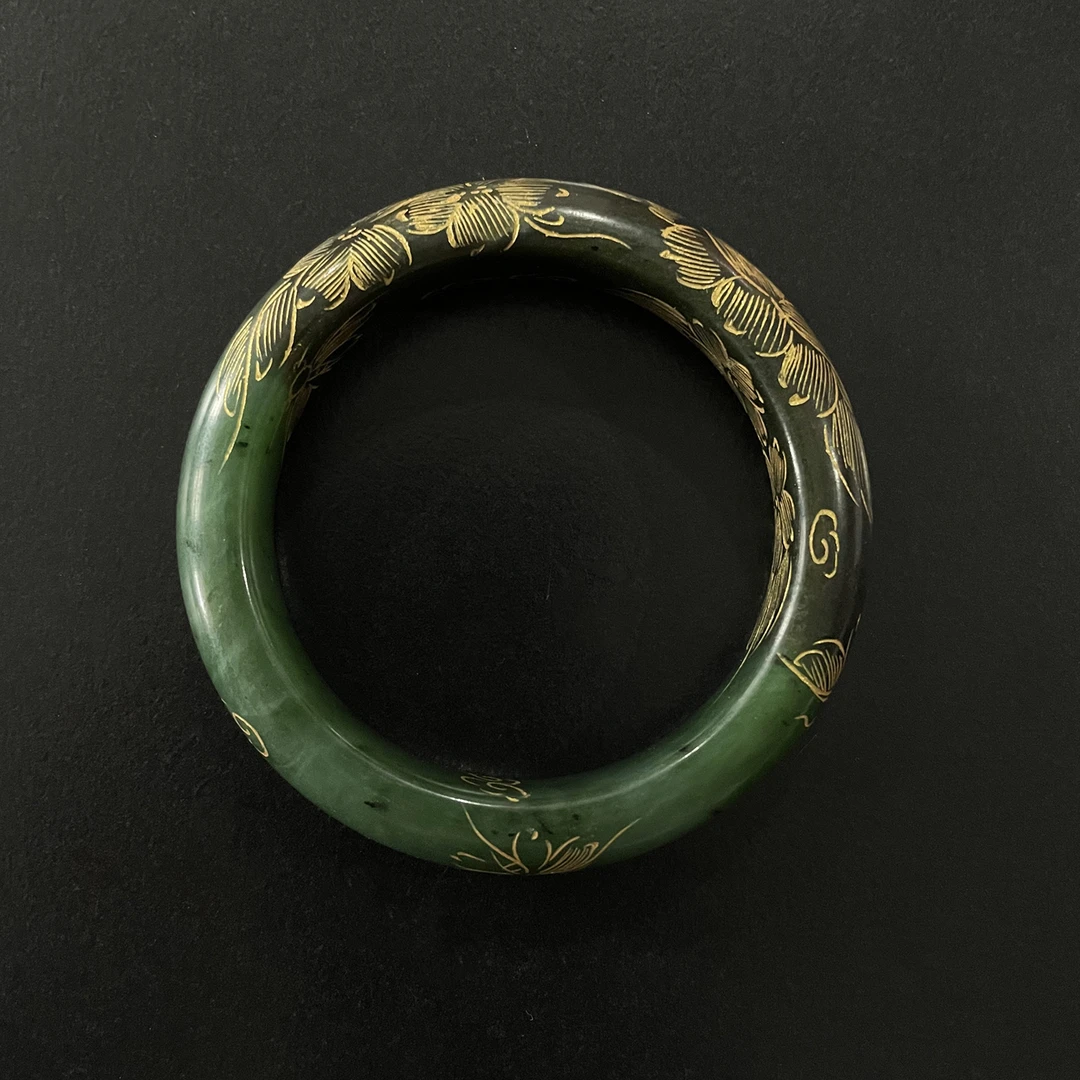 【卓希美】和田玉手镯多样性发其一 编号-NY5200102