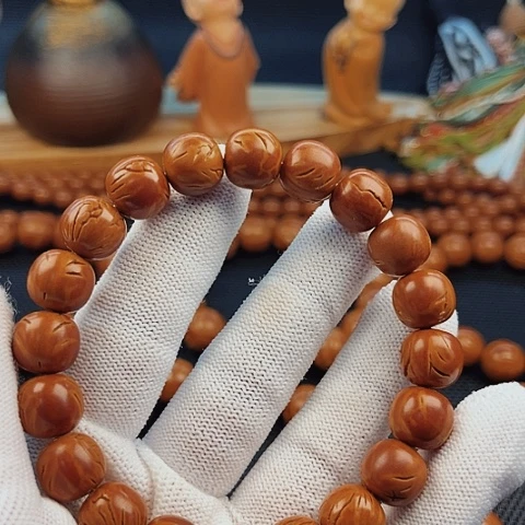 桃核吊坠农*.12龙纹老型