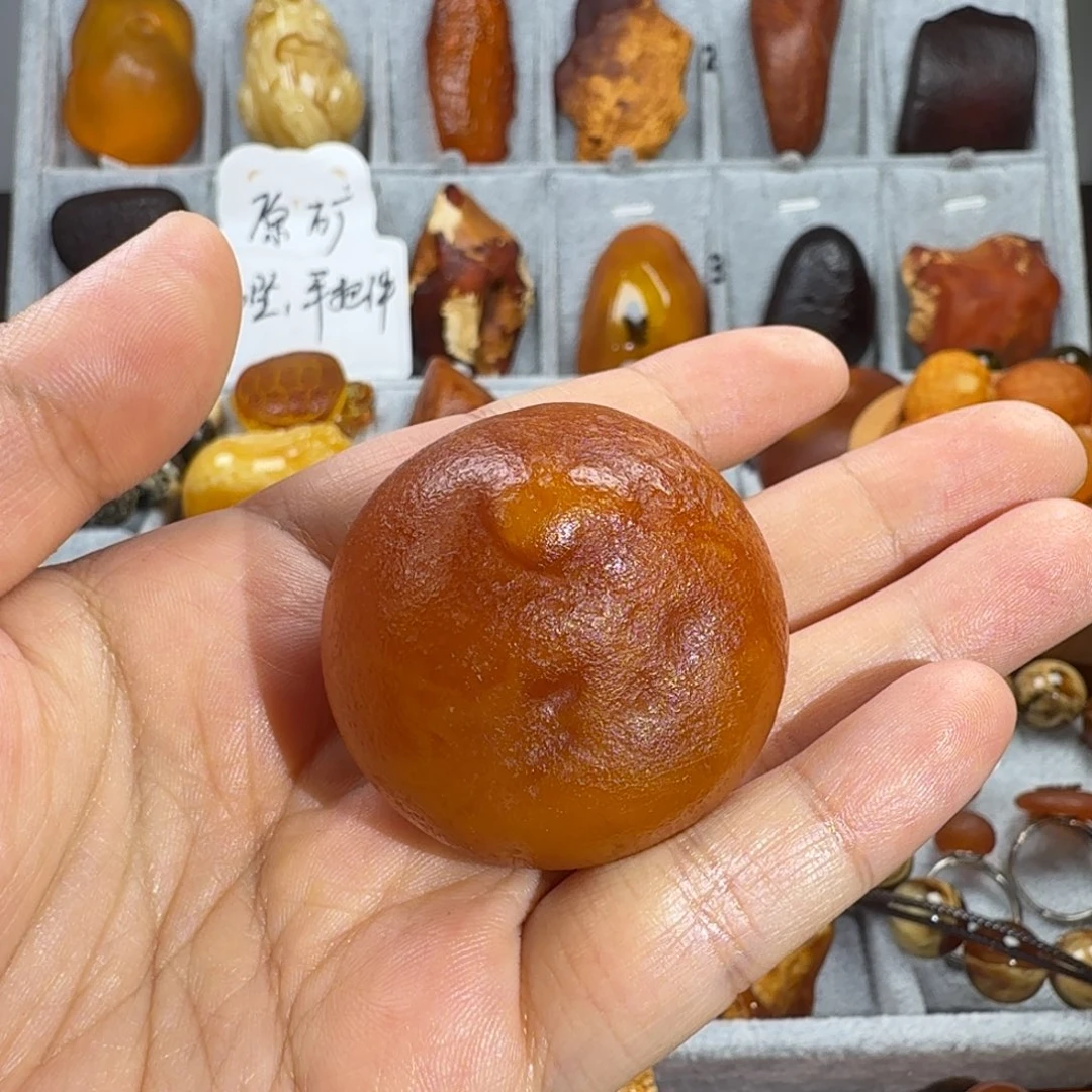 定制琥珀未镶嵌海漂