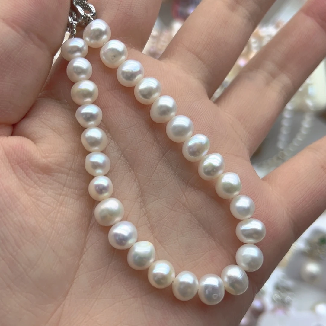 淡水珍珠未镶嵌颈饰