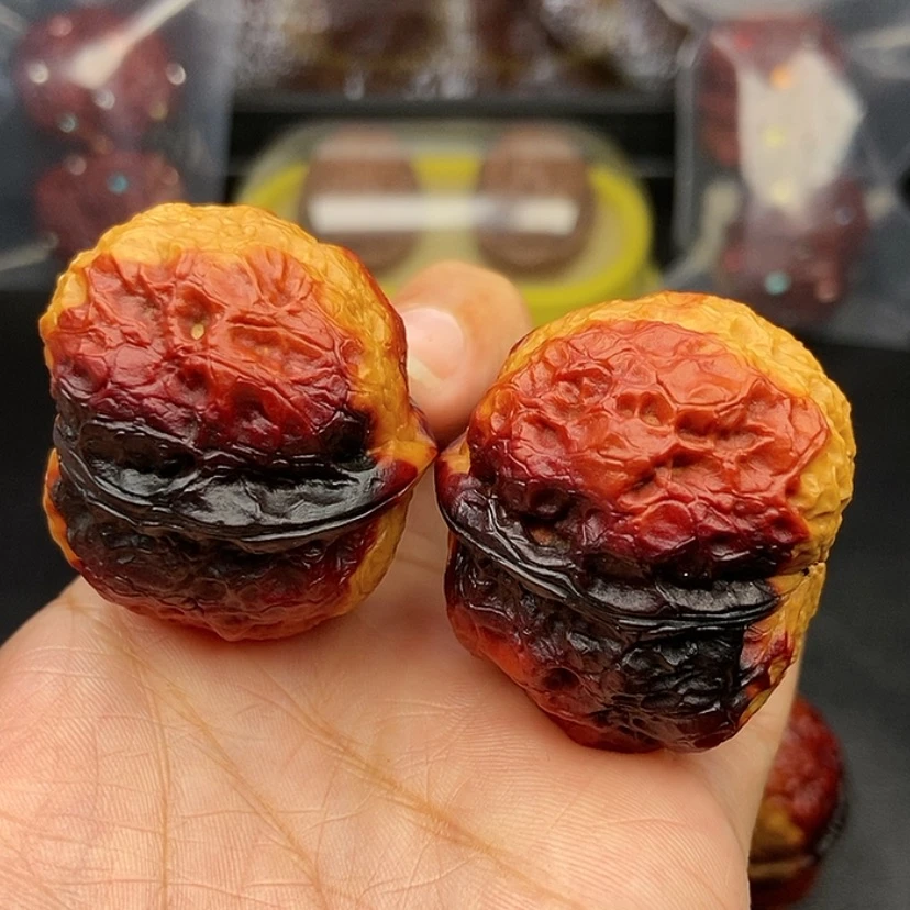 【闪购商品】把件文玩核桃41尺霸王蟾
