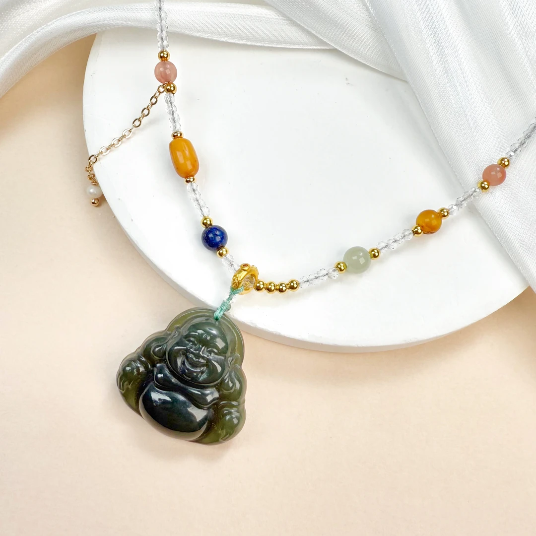 非金属仿水晶项链 1337  时尚百搭项链