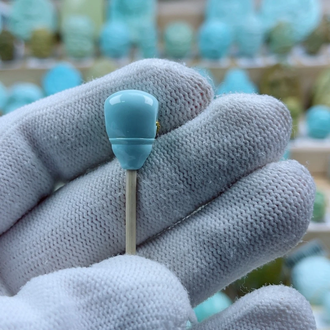 绿松石未镶嵌珠宝奇石11mm