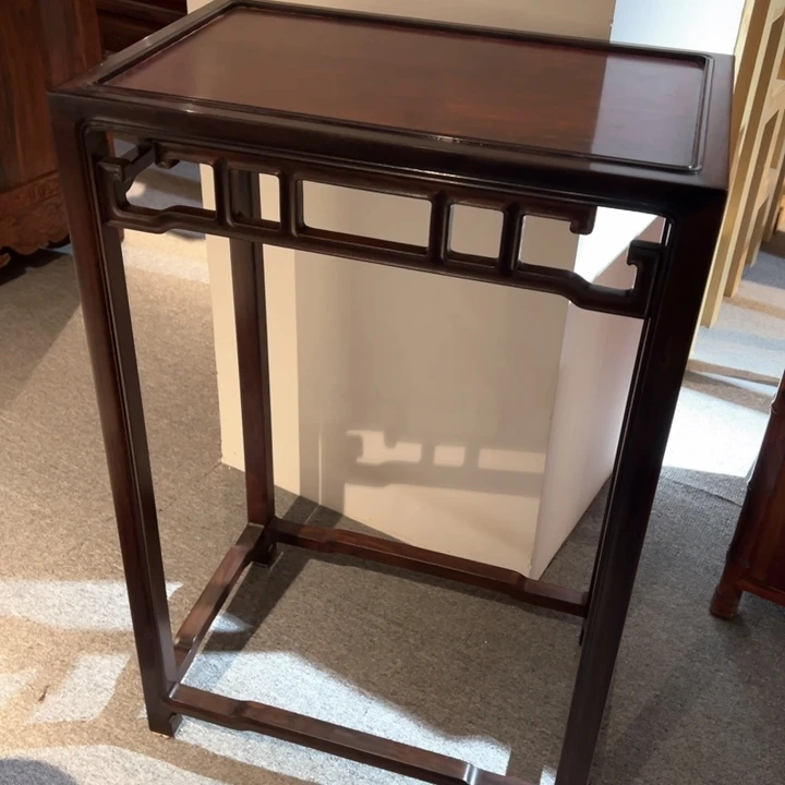 红酸枝木类家具B*V大红酸枝花几