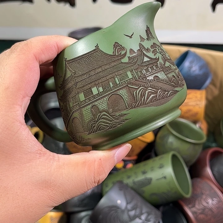 茶杯紫砂全手工紫砂主人杯