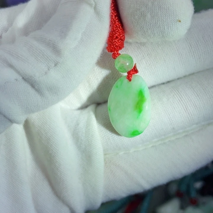 翡翠未镶嵌挂件片料