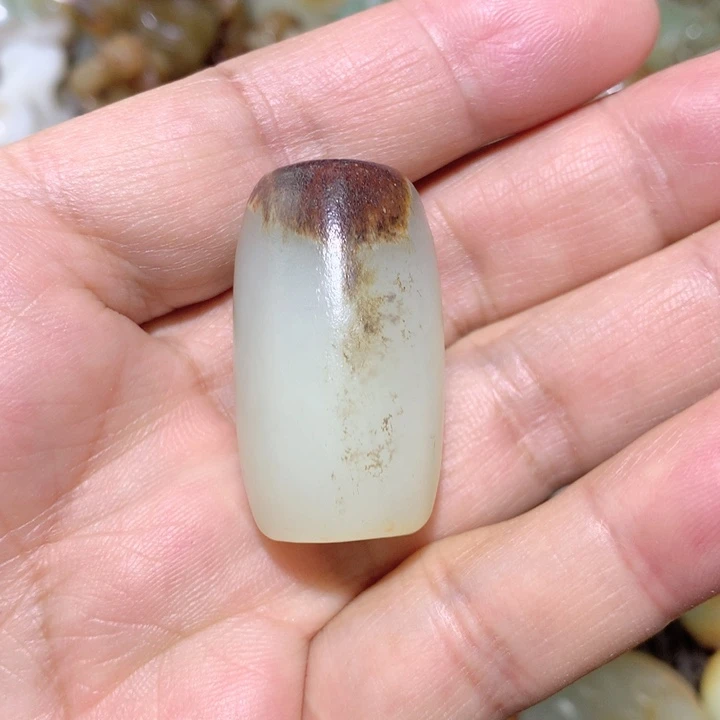 和田玉（白玉）颈饰未镶嵌
