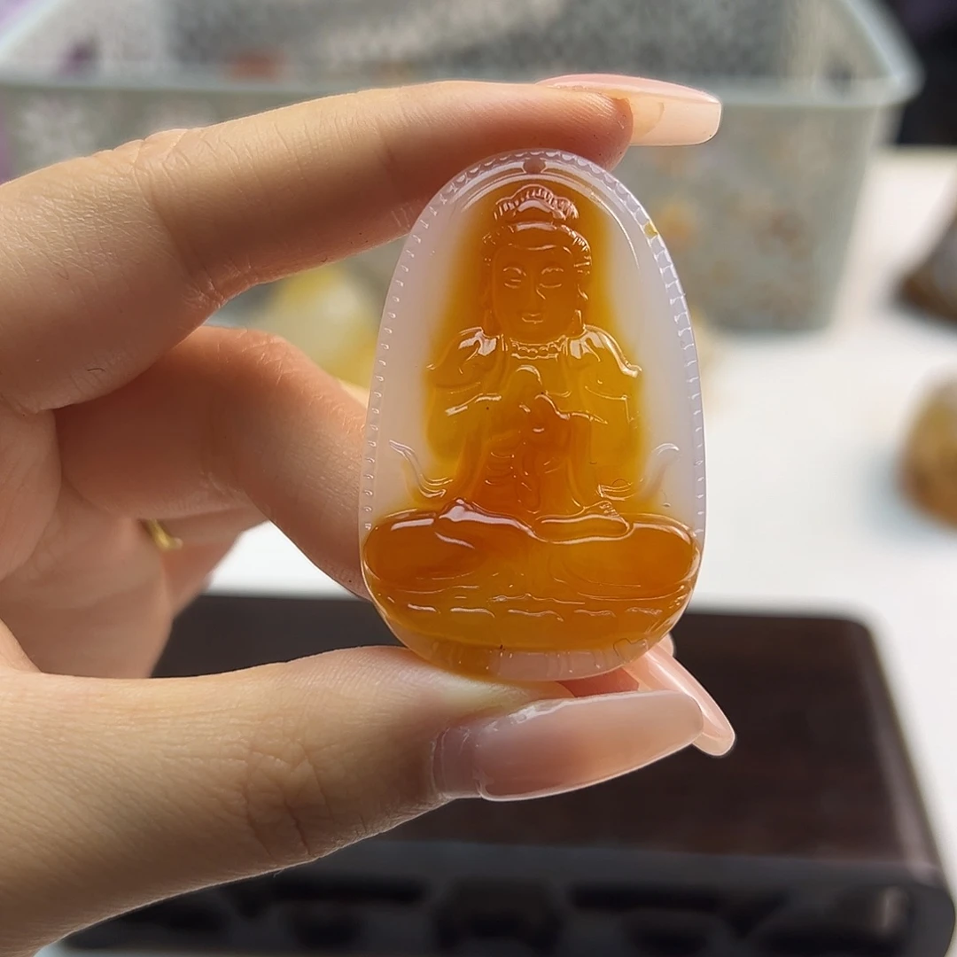 玛瑙/玉髓合金颈饰