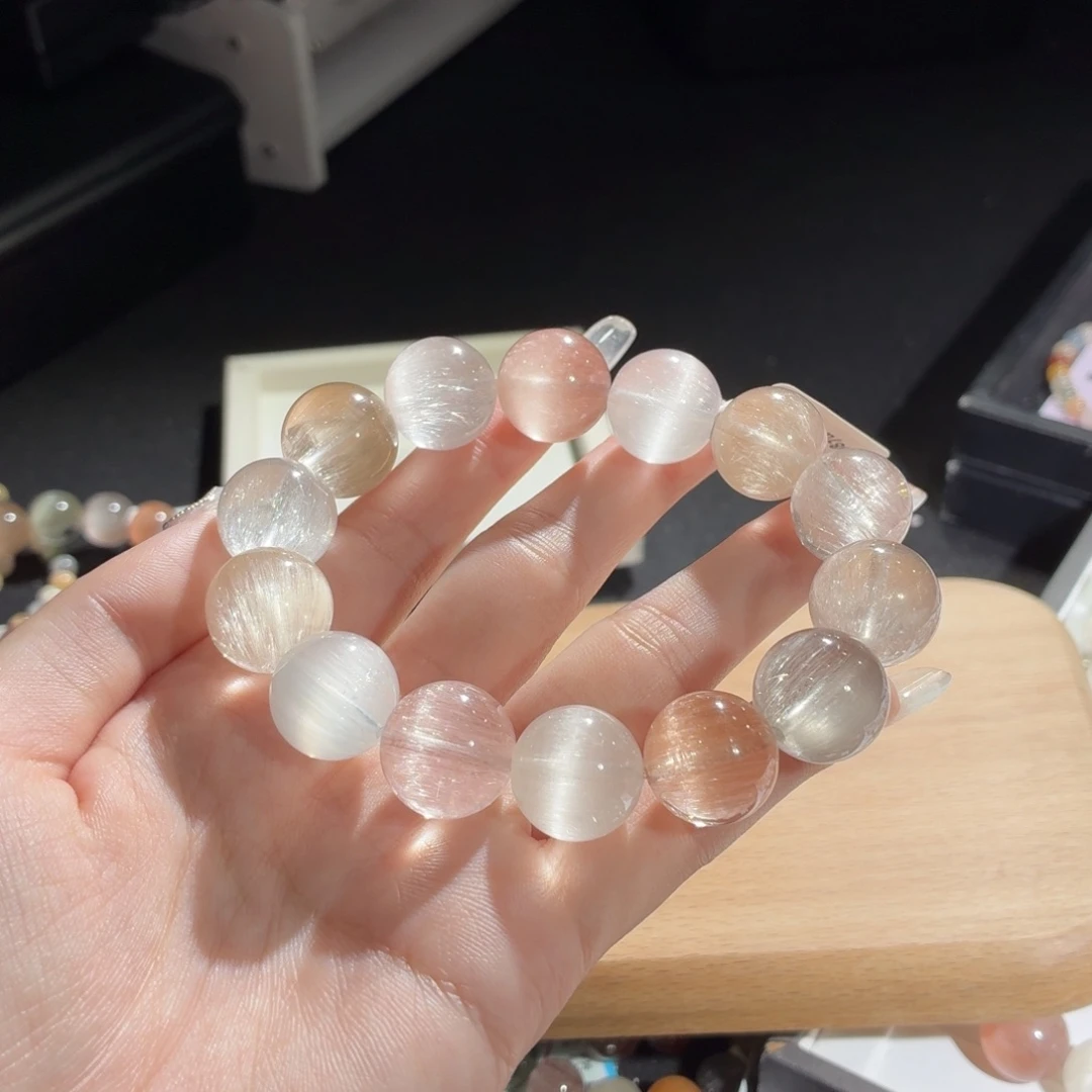 水晶未镶嵌手链215号多样性发一K 16+