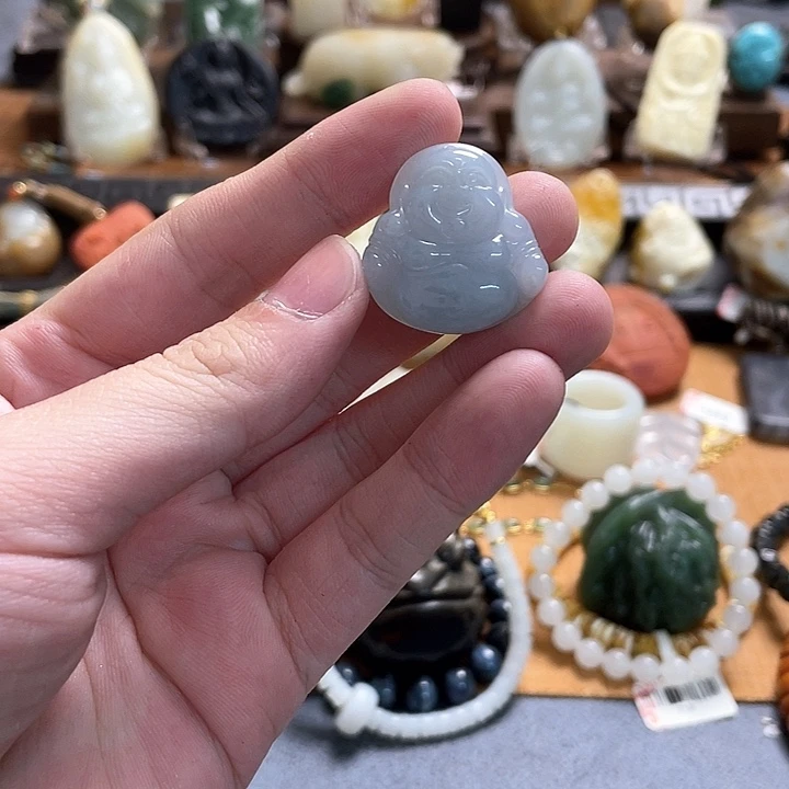 颈饰未镶嵌翡翠吊坠