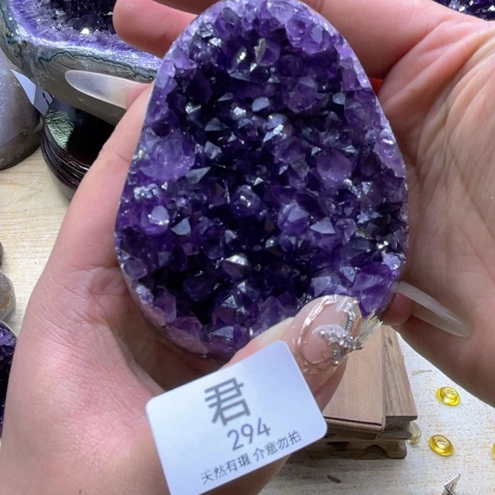 未镶嵌珠宝半成品紫晶