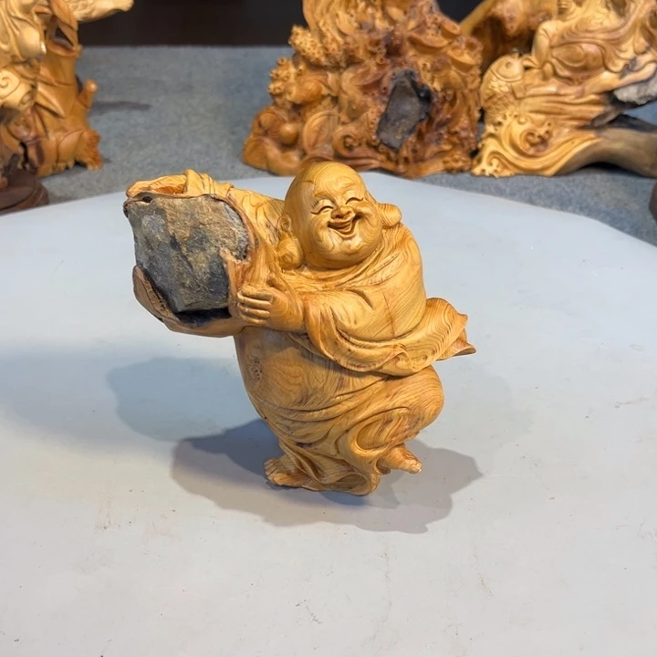 柏木（崖柏）根雕工艺摆件