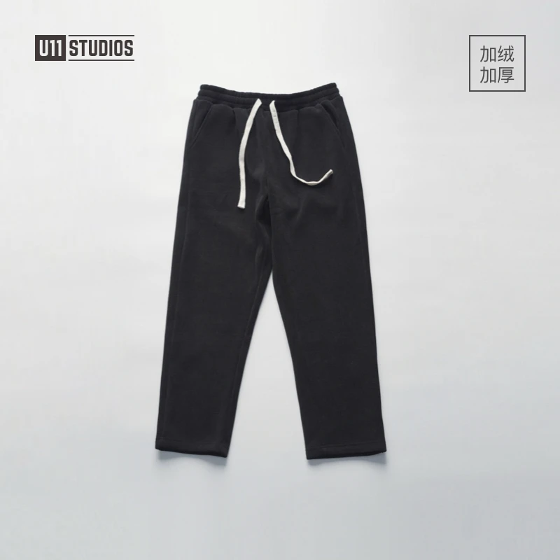 U11studios灯芯绒裤子大码男士春秋柔软夏季亲肤质感绒面