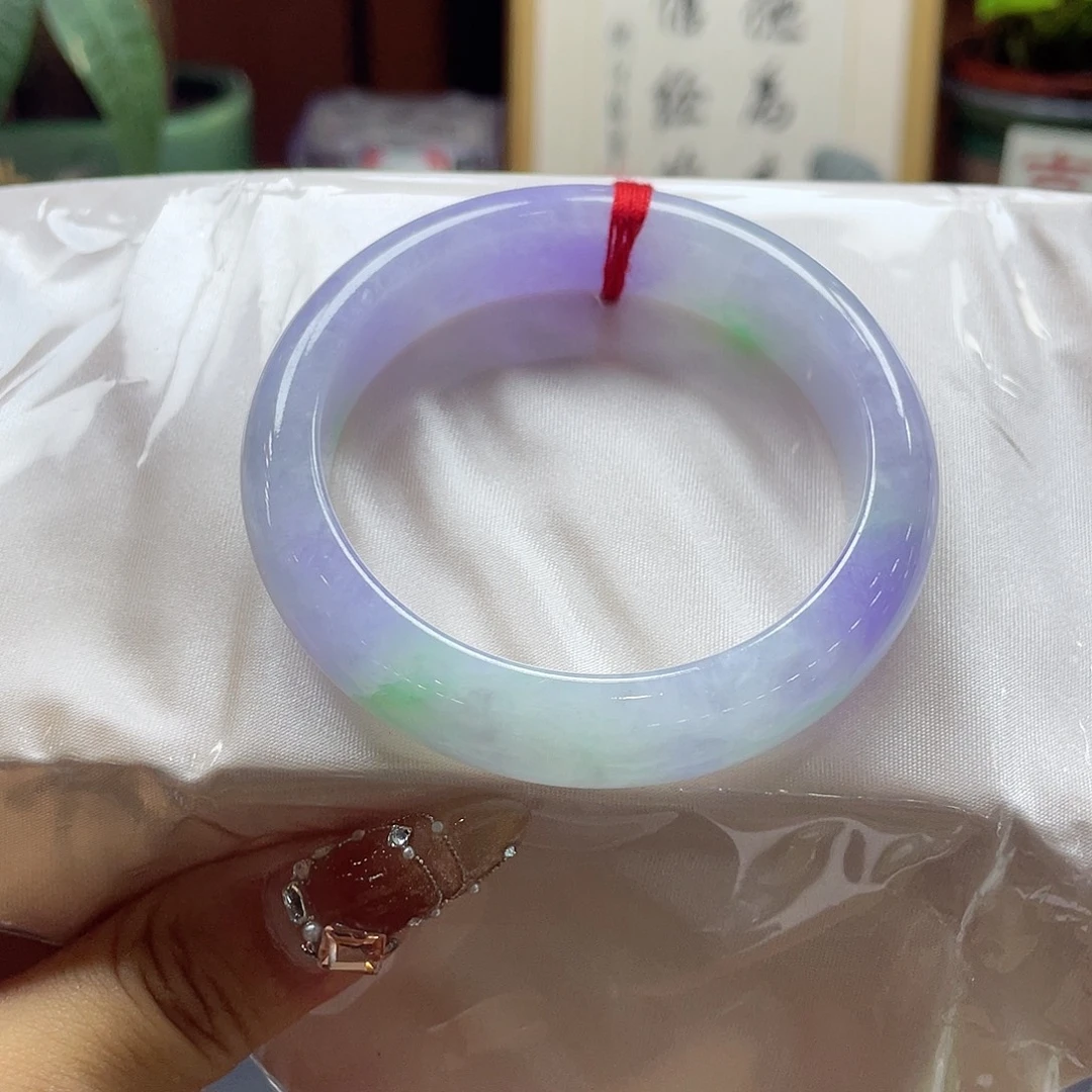 翡翠未镶嵌手镯10号