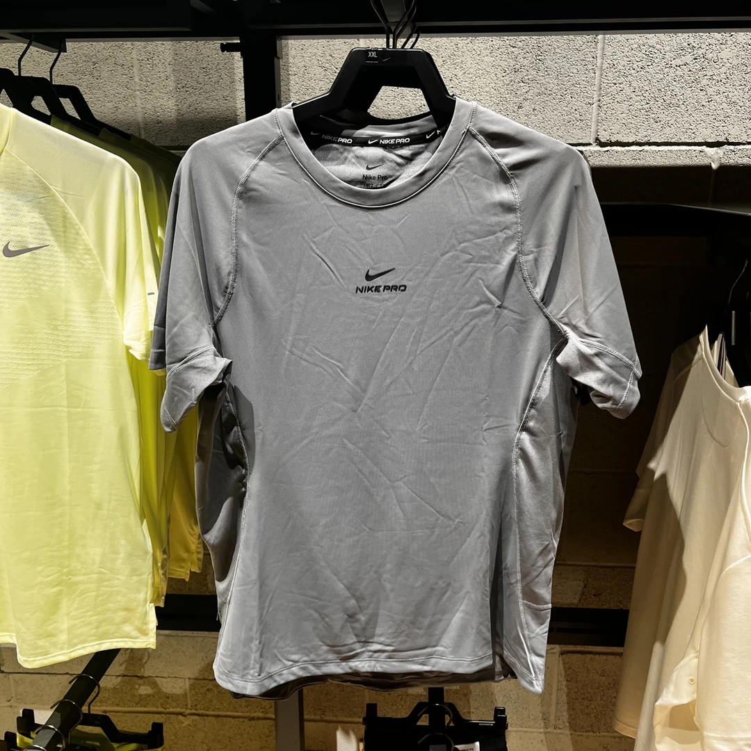 NIKE耐克男子短袖夏跑步健身训练运动透气休闲速干T恤 HV0410-084