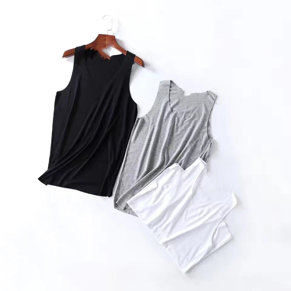 男士超薄无痕背心