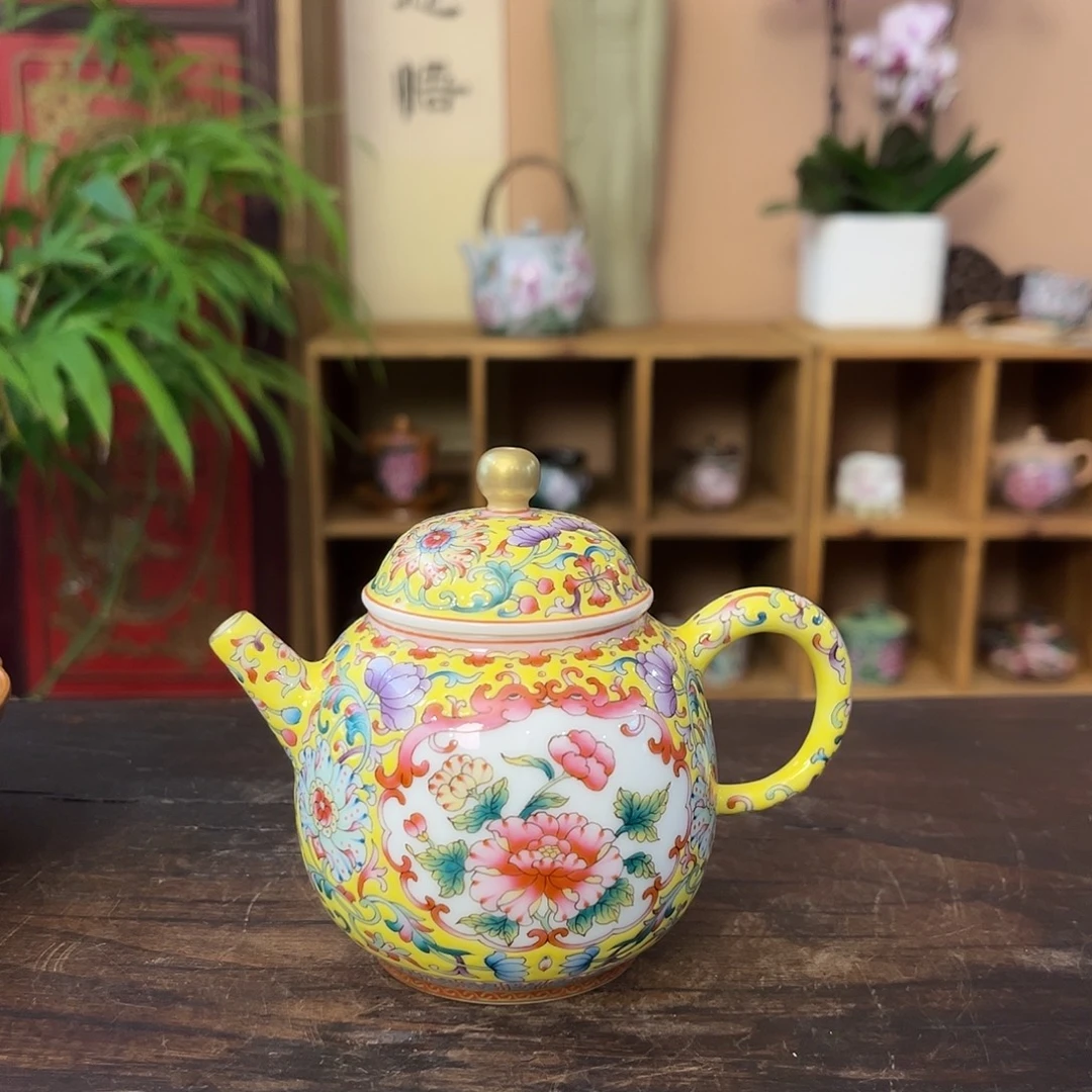 柴烧手工手绘陶瓷