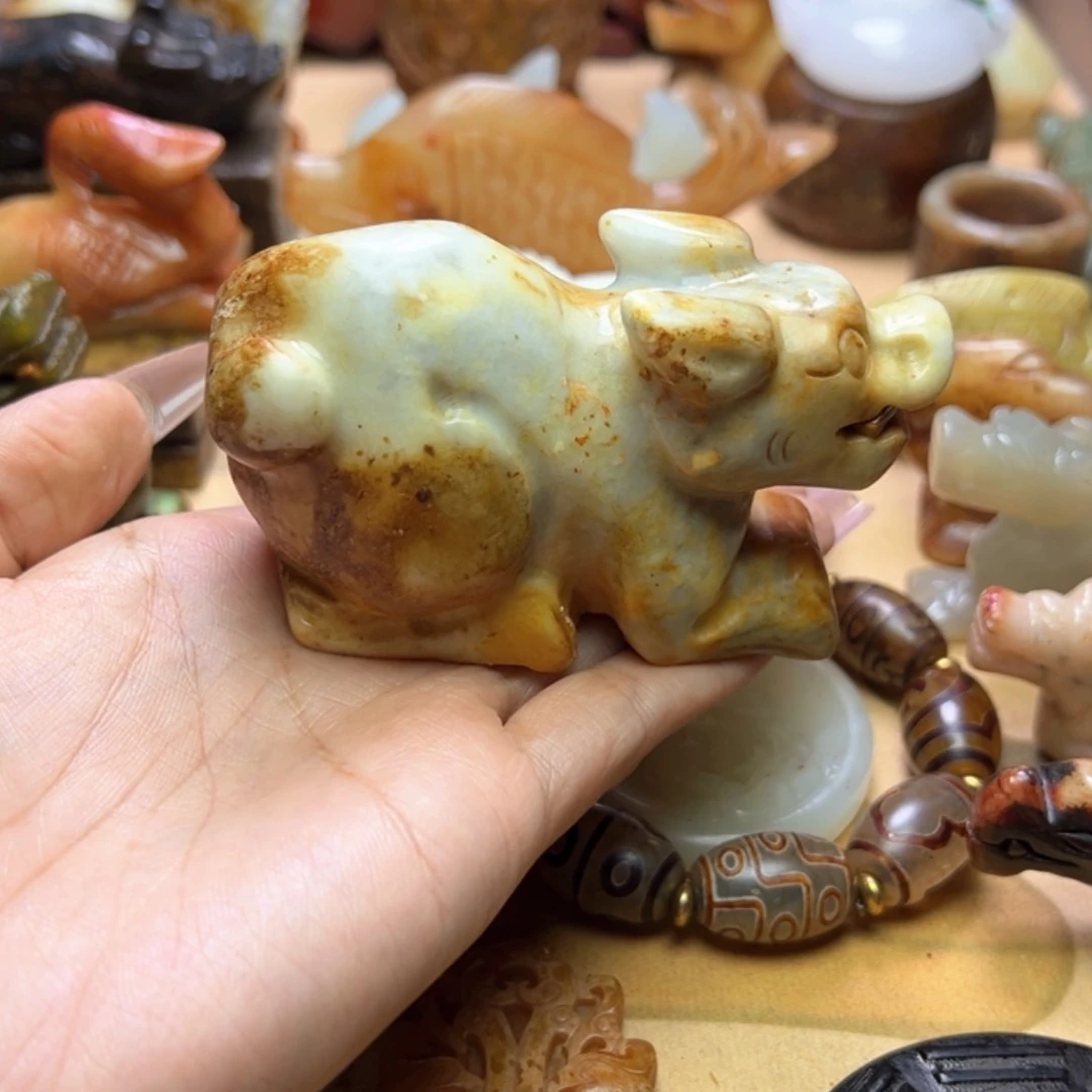 【闪购商品】蛇纹石玉颈饰未镶嵌