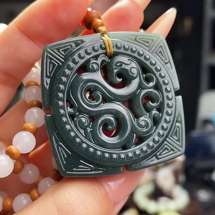 和田玉挂件未镶嵌定制发货