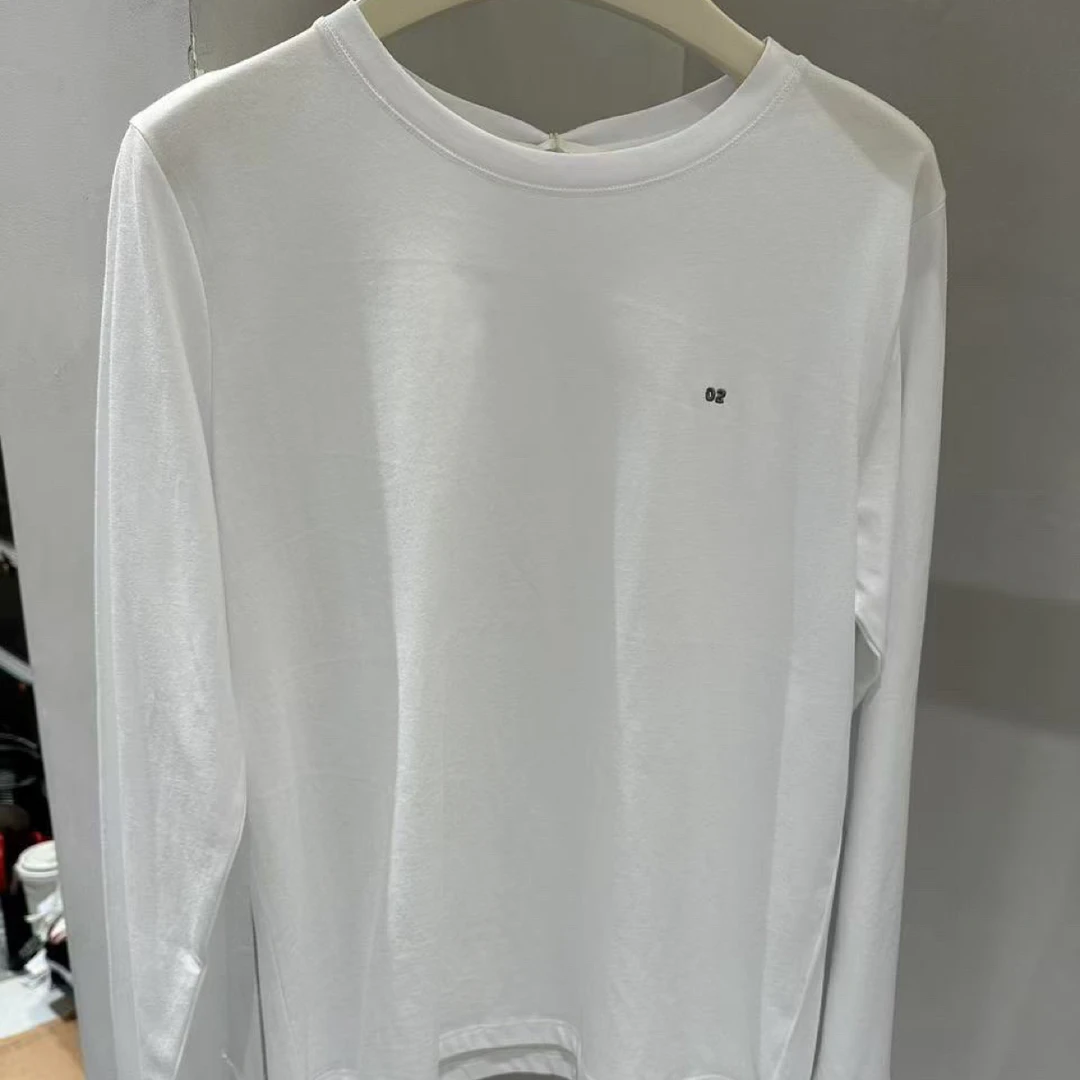 设计款刺绣打底T恤 82589