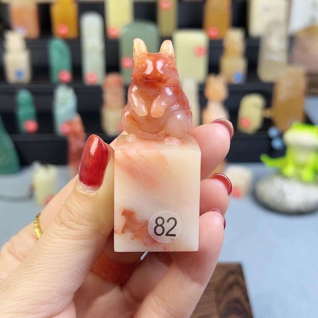 老挝石印石2.5×2.5×6.3