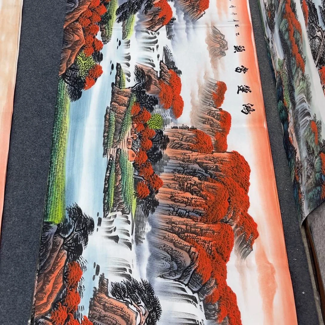 国画明月的直播间2